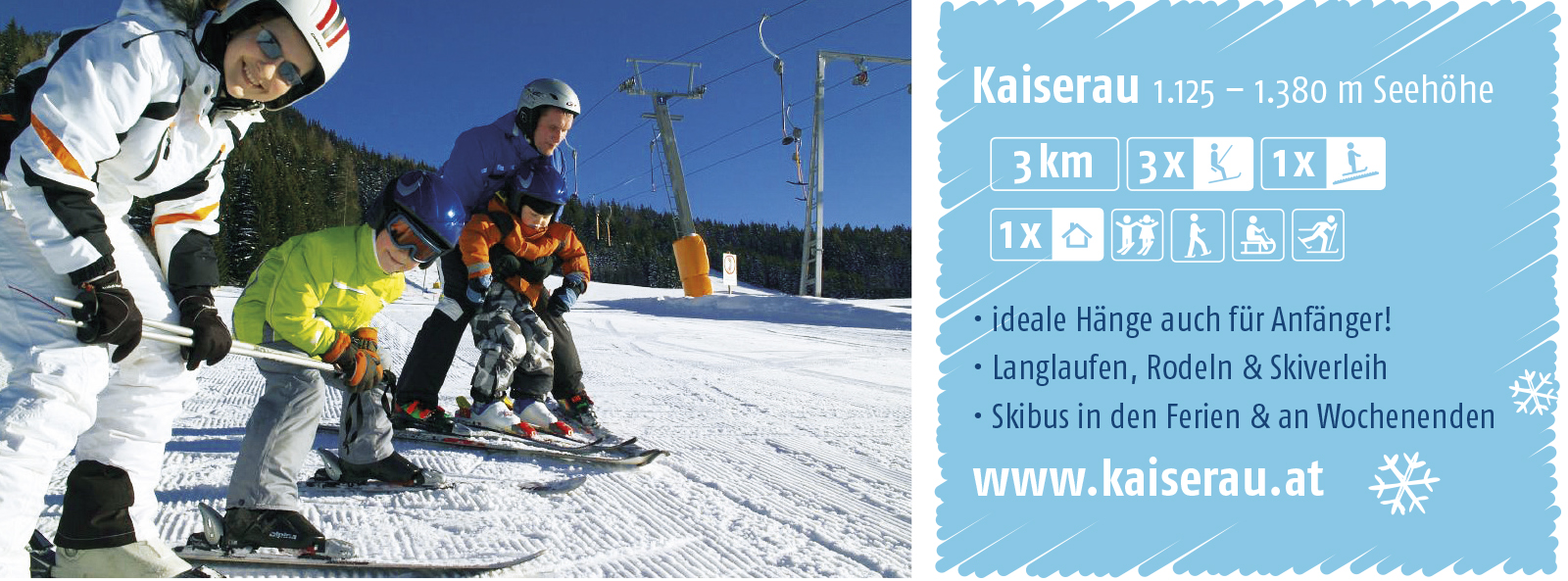 Schneebärenland - Kaiserau Facts